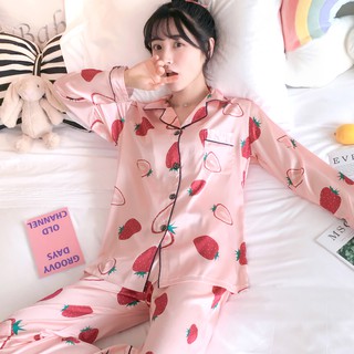 BỘ ĐỒ MẶC NHÀ LỤA THỜI TRANG HÀN QUỐC
