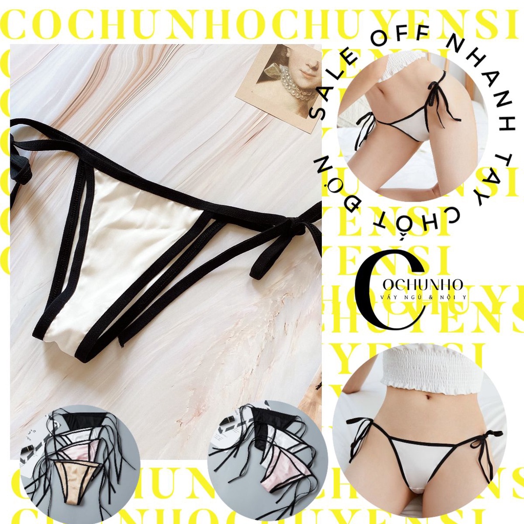 QD018 - Quần lót dây lụa gợi cảm sexy - cochunhochuyensi