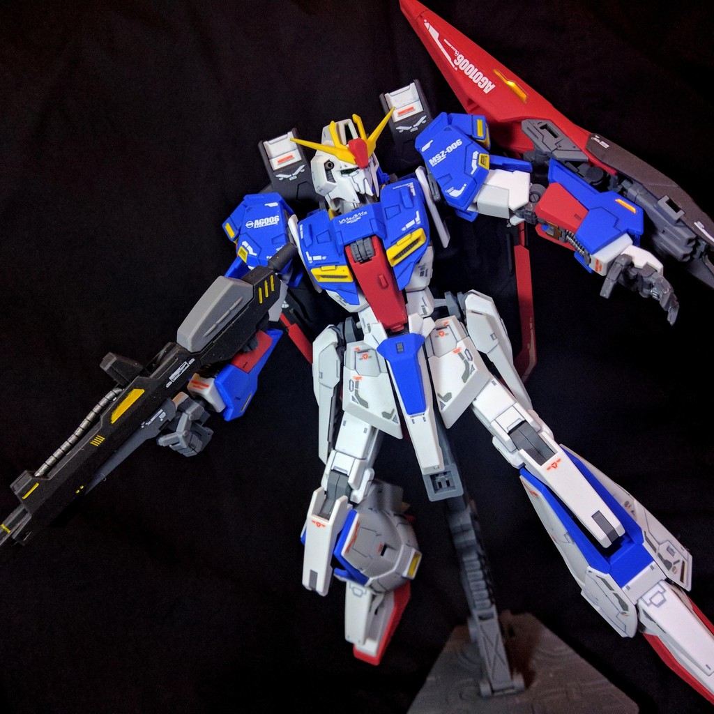 Mô Hình Gundam RG 10 Zeta Gundam  Tỉ Lệ 1/144 Đồ chơi Lắp Ráp Anime Model Kit