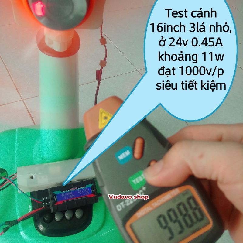 Đầu quạt không chổi than 12 24v BLDC