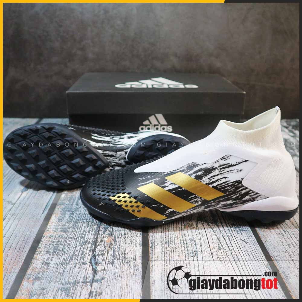 Giày Đá Banh Không Dây Predator 20+ TF | Thiết kế gai nhọn bám bóng, Full box, Tặng tất đẹp