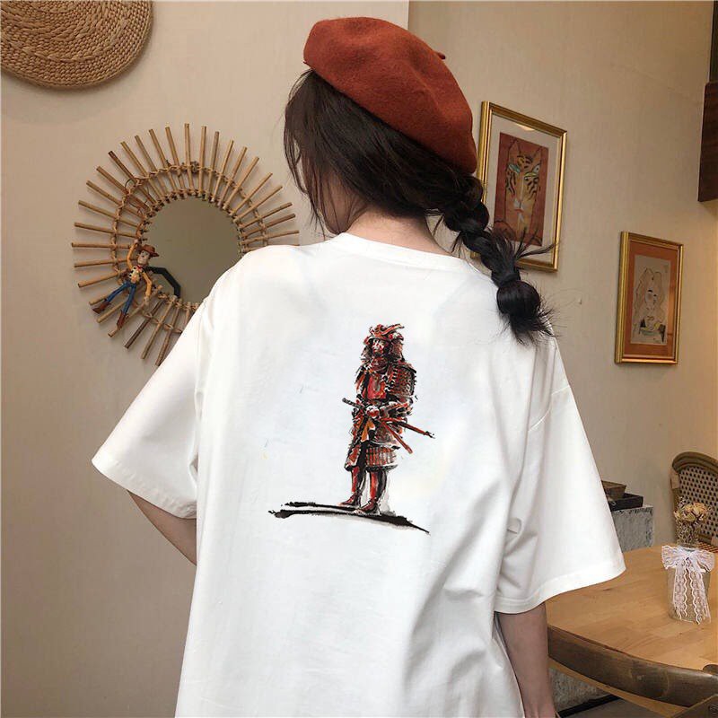 Áo thun tay lỡ nữ form rộng Samurai form rộng vải dày mịn 2020T1864