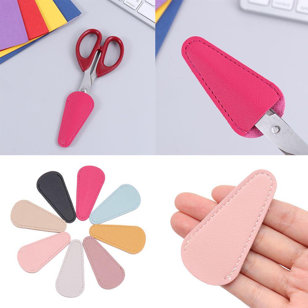 Vỏ Bọc Bảo Vệ Kéo DAPHS Bằng Da PU Thêu Họa Tiết DIY