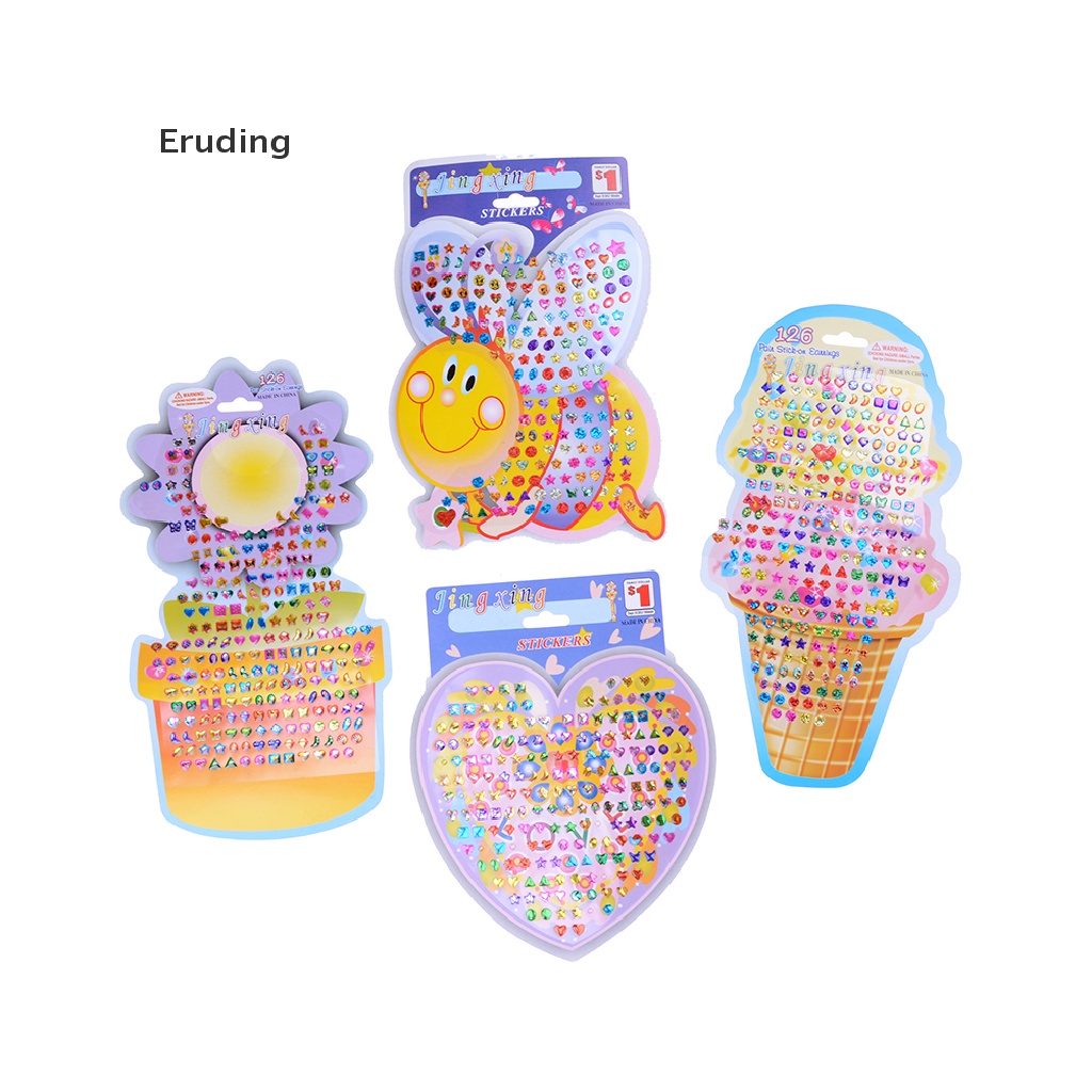 Bộ 4 Miếng Dán Phần Thưởng Đồ Chơi Họa Tiết Hoạt Hình Dễ Thương Cho Bé