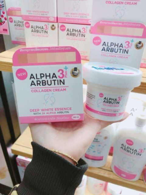 KEM KÍCH TRẮNG BODY ALPHA ARBUTIN 3+ hàng mới