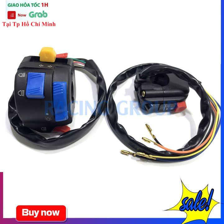 Bộ Cùm Công Tắc Fz (2 Món Như Hình) Dành Cho Mọi Loại Xe Máy