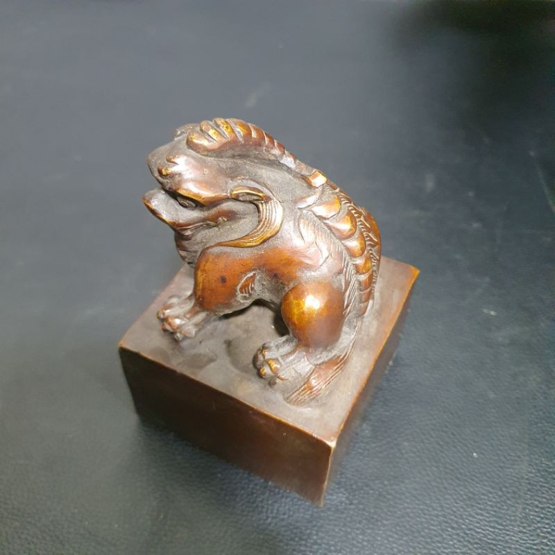 Ấn tỳ hưu bằng đồng phong thủy sưu tầm chiêu tài lộc mang lại may mắn cho gia chủ