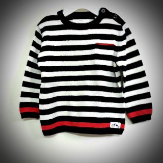 Áo len Zara cổ tròn bé trai