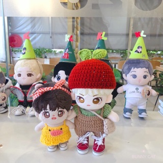 Đầm vịt cho doll 10,15,20cm( IB SIZE + MÀU)