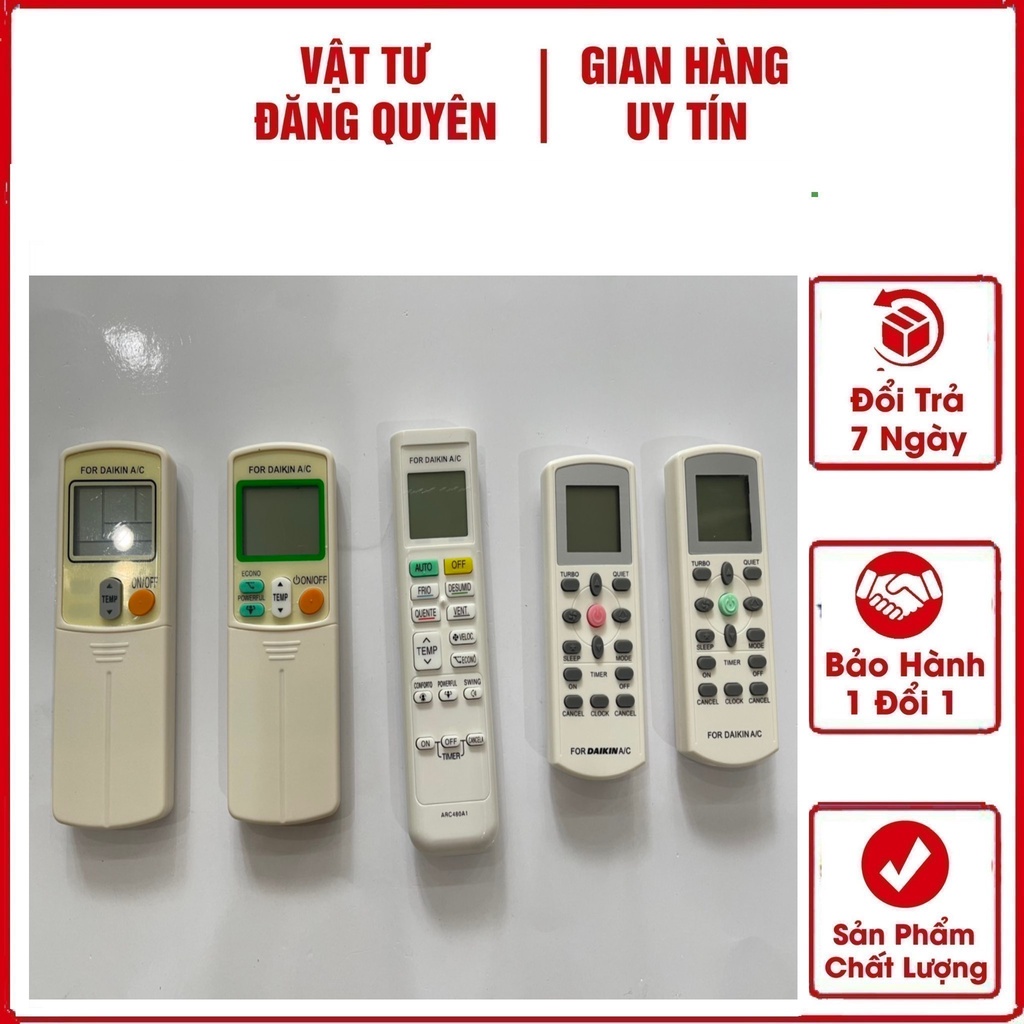Điều khiển điều hòa DAIKIN - Remote điều hòa DAIKIN