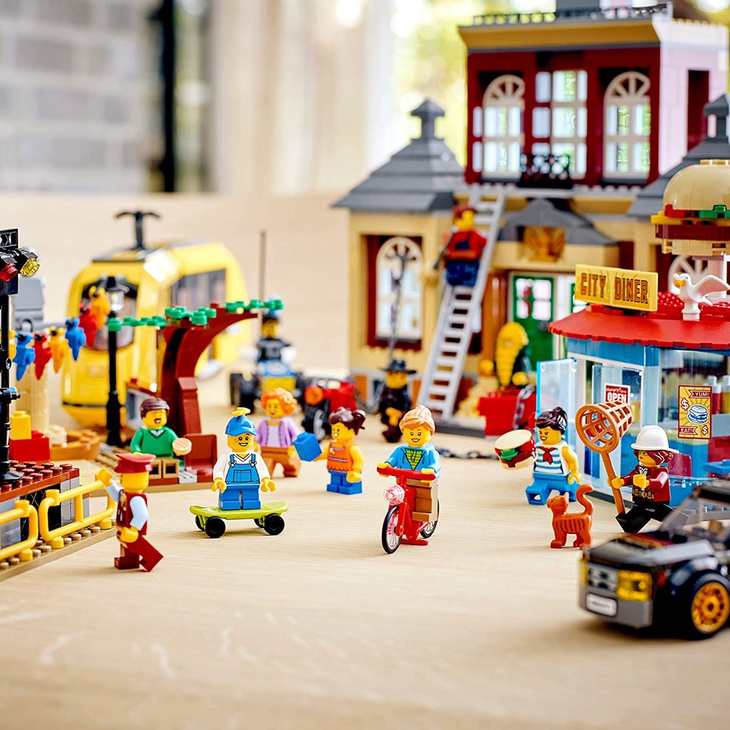 Đồ chơi LEGO City Quảng trường thành phố mã  60271 -1,517 chi tiết