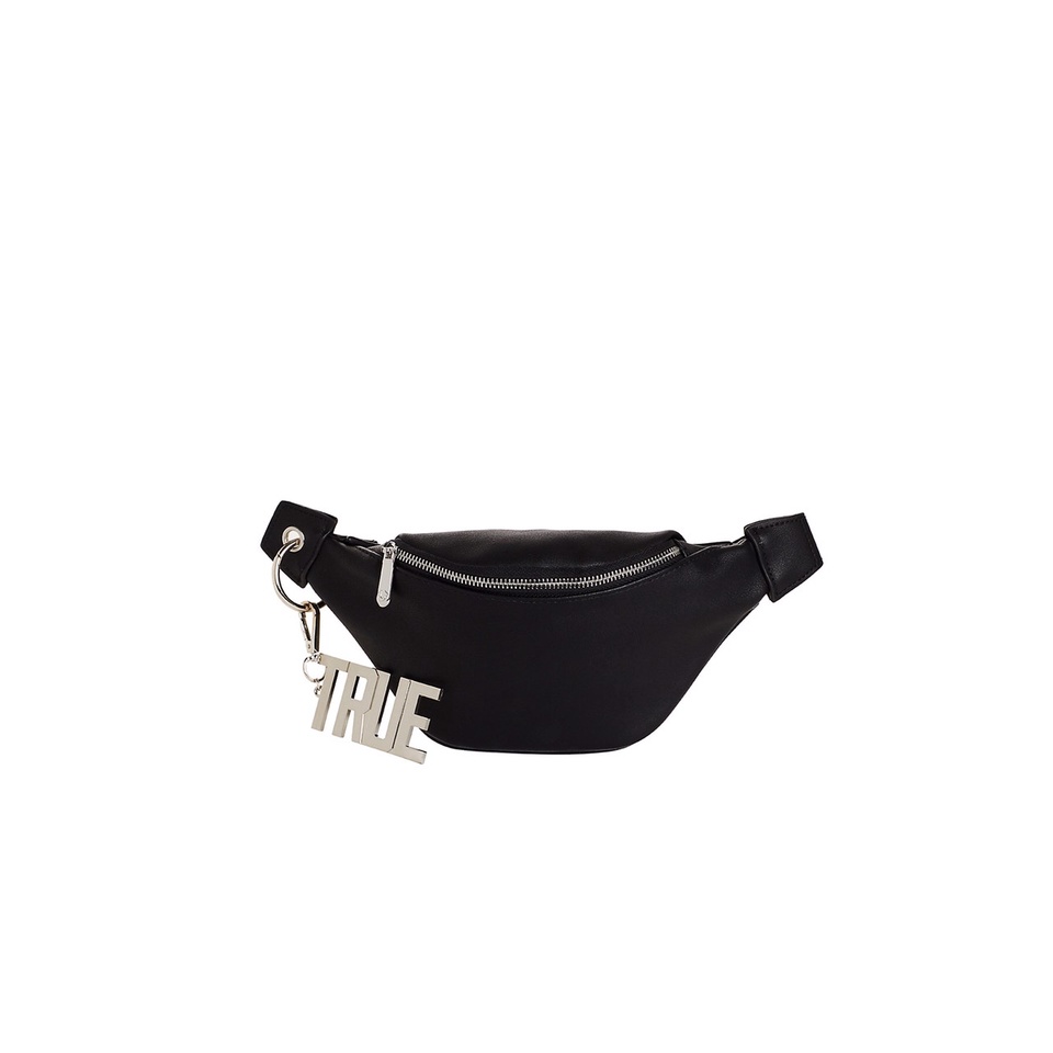 TÚI BAO TỬ ÔNG ĐỊA TRUE RELIGION MÀU ĐEN - SIZE 30CM