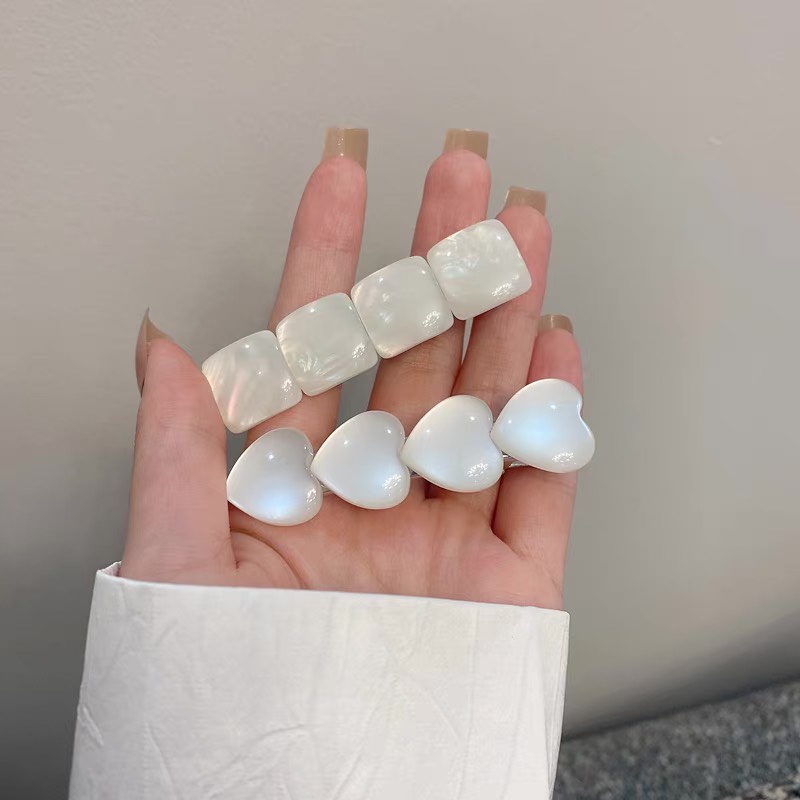 Kẹp tóc đính đá phong cách Hàn quốc cute đẹp lấp lánh dưới nắng đèn dễ thương KC44 JOLY