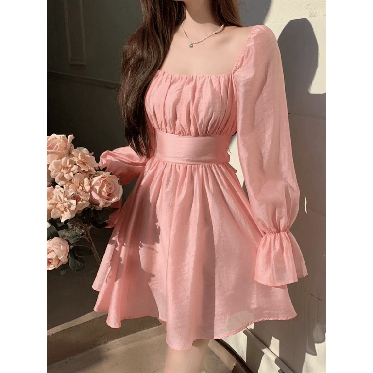 Hàng Chuẩn Quảng Châu Siêu Đẹp Siêu Chất Lượng Cho CHị EM | Mẫu Đầm Tơ Ánh Kim Trễ Vai UP