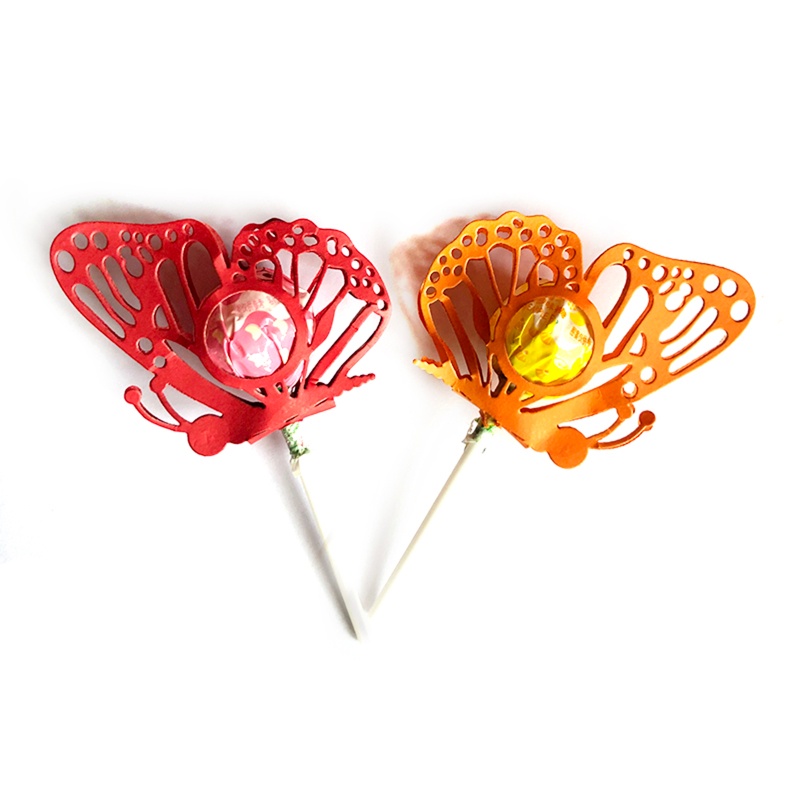 Khuôn Cắt Giấy Làm Giá Đỡ Kẹo Mút / Kẹo Mút / Bươm Bướm DIY Trang Trí Nhà Cửa