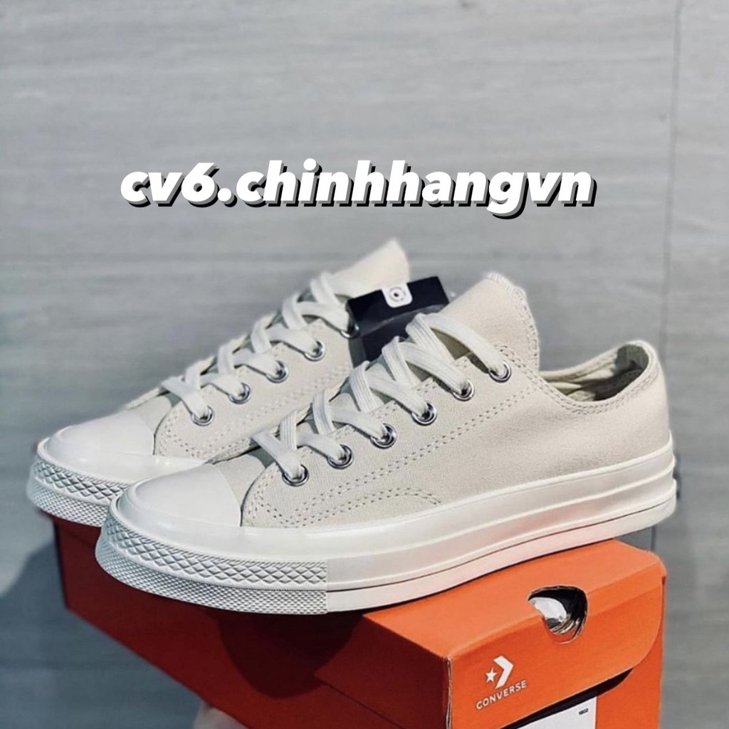 Giày Conversse Chuck70s Natural/White  Thấp Cổ