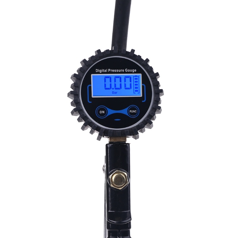 Máy Đo Áp Suất Lốp Xe 200PSI Có Màn Hình LCD Hiển Thị