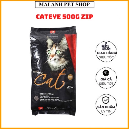 Thức Ăn Cho Mèo Cat Eye Zip 1Kg Cân Bằng Dinh Dưỡng