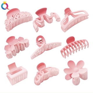 Kẹp tóc Hàn Quốc, kẹp càng cua hồng pastel ,kẹp tóc nhựa, kẹp càng cua cute, kẹp càng cua Hàn Quốc, kẹp nhựa rẻ