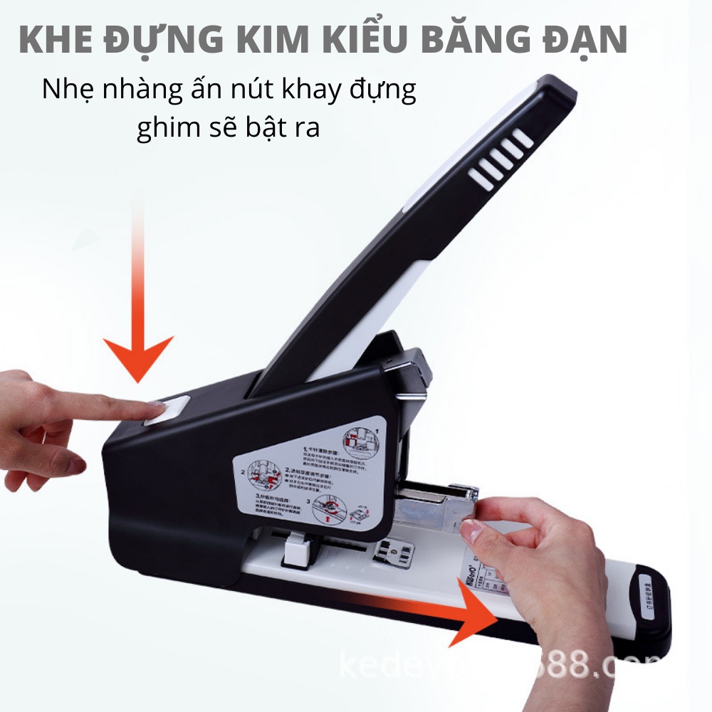 Dập ghim đại KW-TriO 50LX cỡ lớn - Máy dập ghim trợ lực dập 240 tờ | Hàng Chính Hãng - 1 chiếc