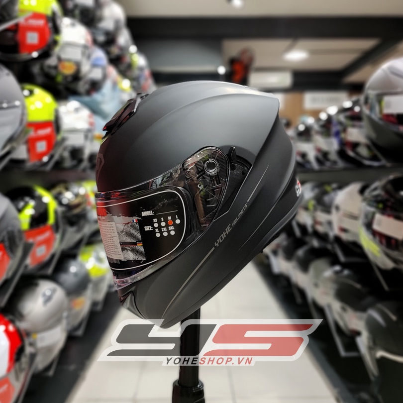 MŨ BẢO HIỂM  YOHE 981  - FULLFACE 2 KÍNH