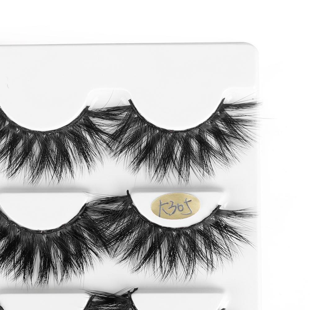 Set 3 Cặp Lông Mi Giả SKONHED 3D Handmade Có Thể Tái Sử Dụng