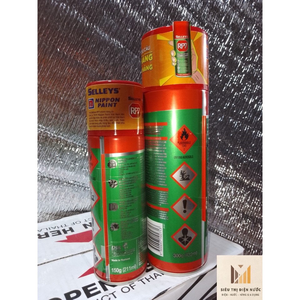 Bình xịt RP7 chống rỉ sét, bôi trơn hàng chính hãng 100%