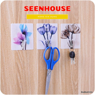 (Combo 10 Cái) MÓC DÁN TƯỜNG CHỊU LỰC 3D (SIÊU RẺ)