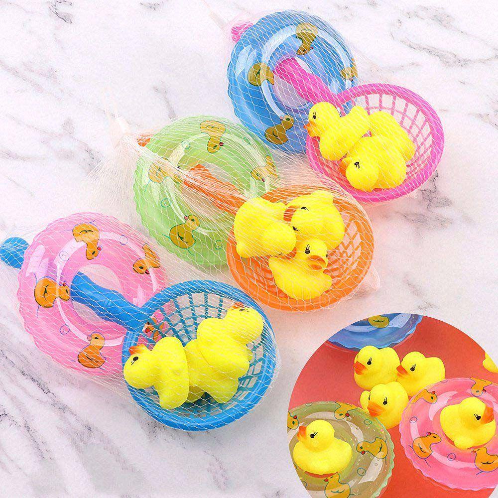 NICKOLAS Set 5 Đồ Chơi Bồn Tắm Hình Lưới Cá Mini Cho Bé