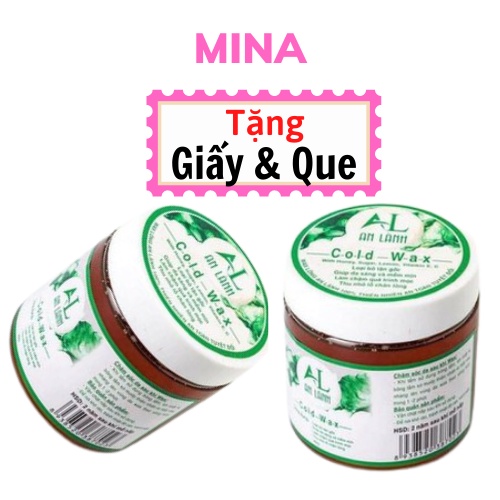 Sáp Wax Lông An Lành 350gr [Tặng giấy + que] Kem Tẩy Lông An Lành,Gel Wax Lông,Triệt Lông Nách Chân Tay