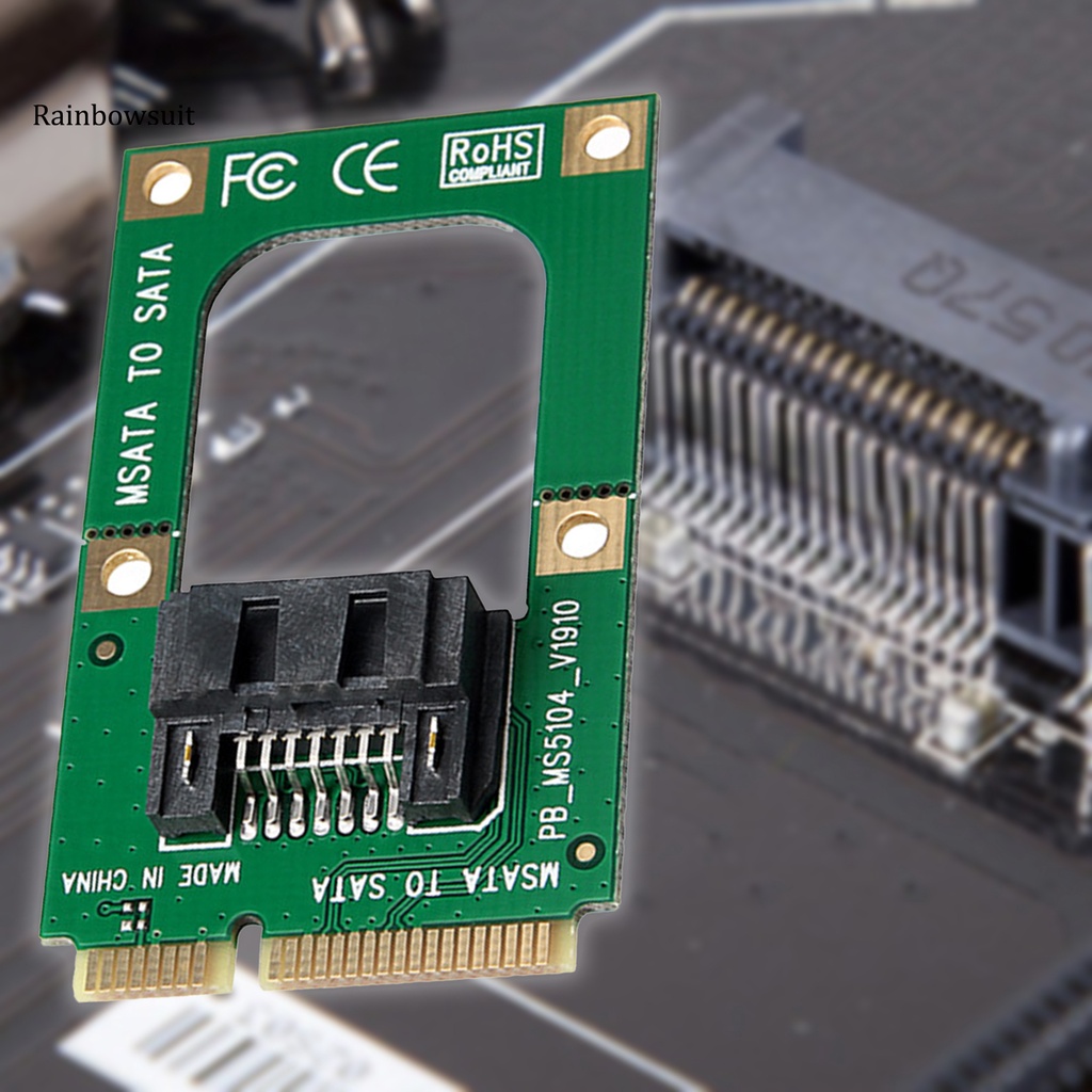 Thẻ Chuyển Đổi Mini Sata Sang 7-pin Sata Chống Oxy Hóa Cho Hdd | BigBuy360 - bigbuy360.vn