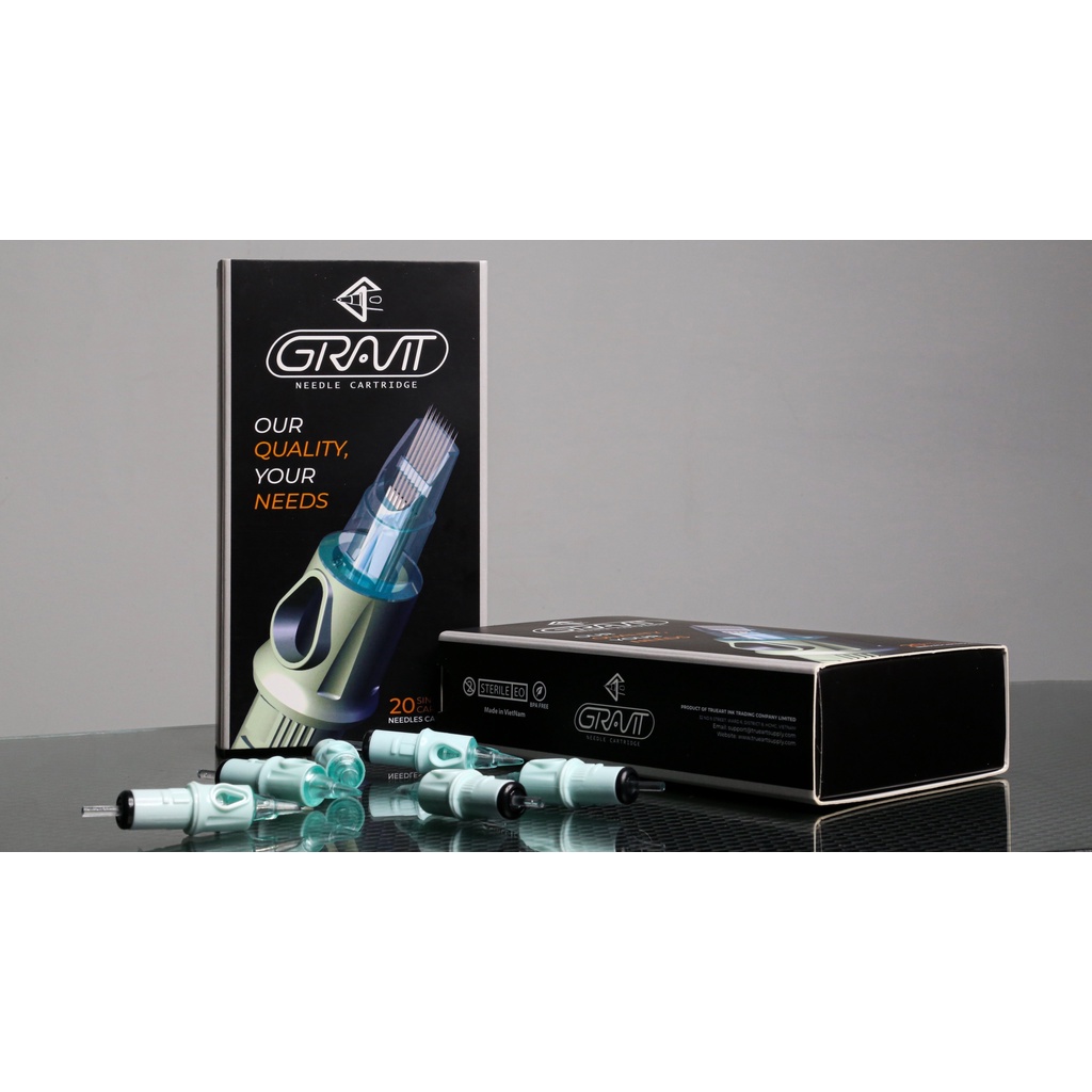 Kim xăm GRAVIT siêu bén, hộp 20 cây