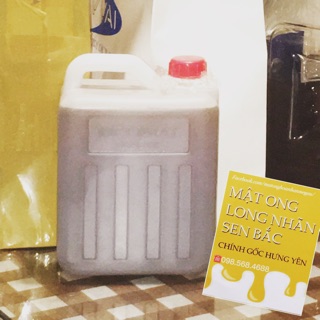 01 can 2L mật ong nhãn Hưng Yên nguyên chất