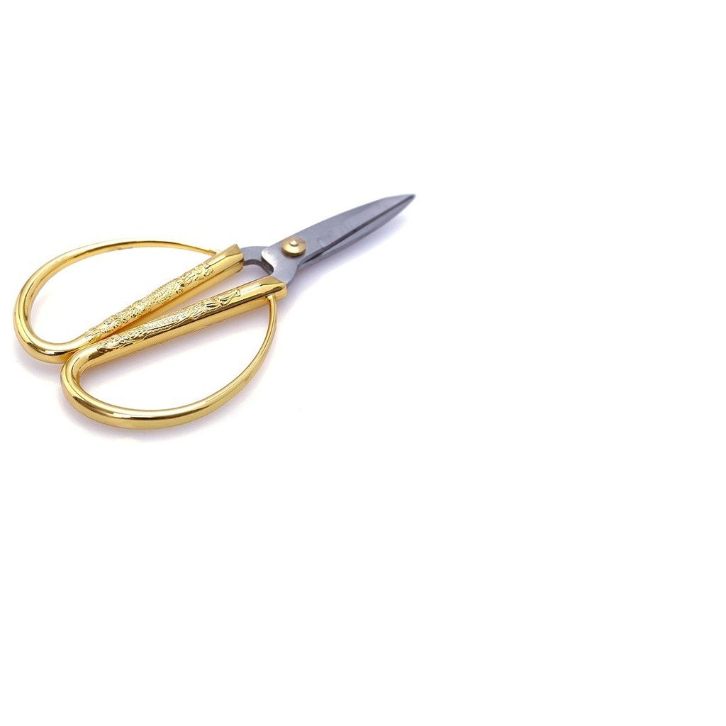 Kéo rồng vàng, sắc bén sang trọng (ảnh thật)