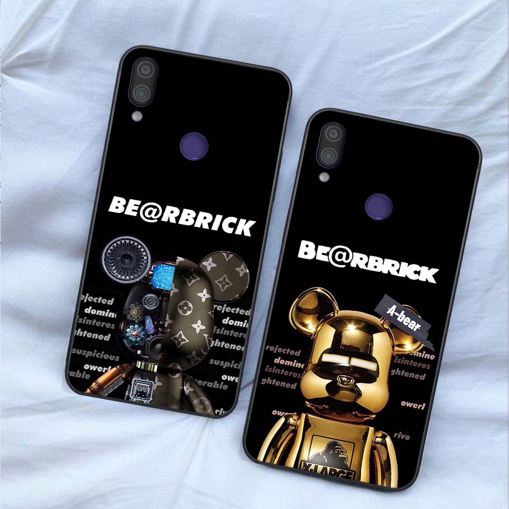🔥 Ốp Xiaomi Redmi 7 / Redmi Note 7 / Redmi Note 7 Pro in 3D gấu bear brick phong cách cá tính cực ngầu