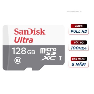 Thẻ nhớ microsd tf ultra 2 upto 100mb 16gb/32gb/64gb/128gb
