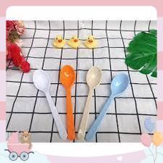 Thìa/muỗng nhựa ăn dặm size nhỏ - nhựa Song Long