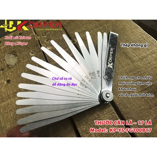 Thước căn lá Körper KP-YS-FG100B17