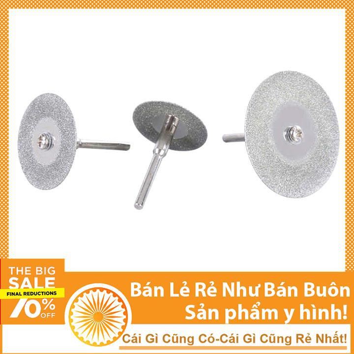 Đĩa Cắt Hợp Kim 25mm - Có Kèm Trục Cắt (Lưỡi Cắt Phíp Đồng) Giá Rẻ