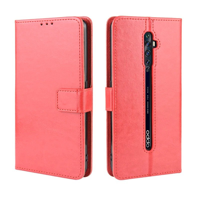 Flip Wallet Leather Case For OPPO Reno 2 2Z 2F
