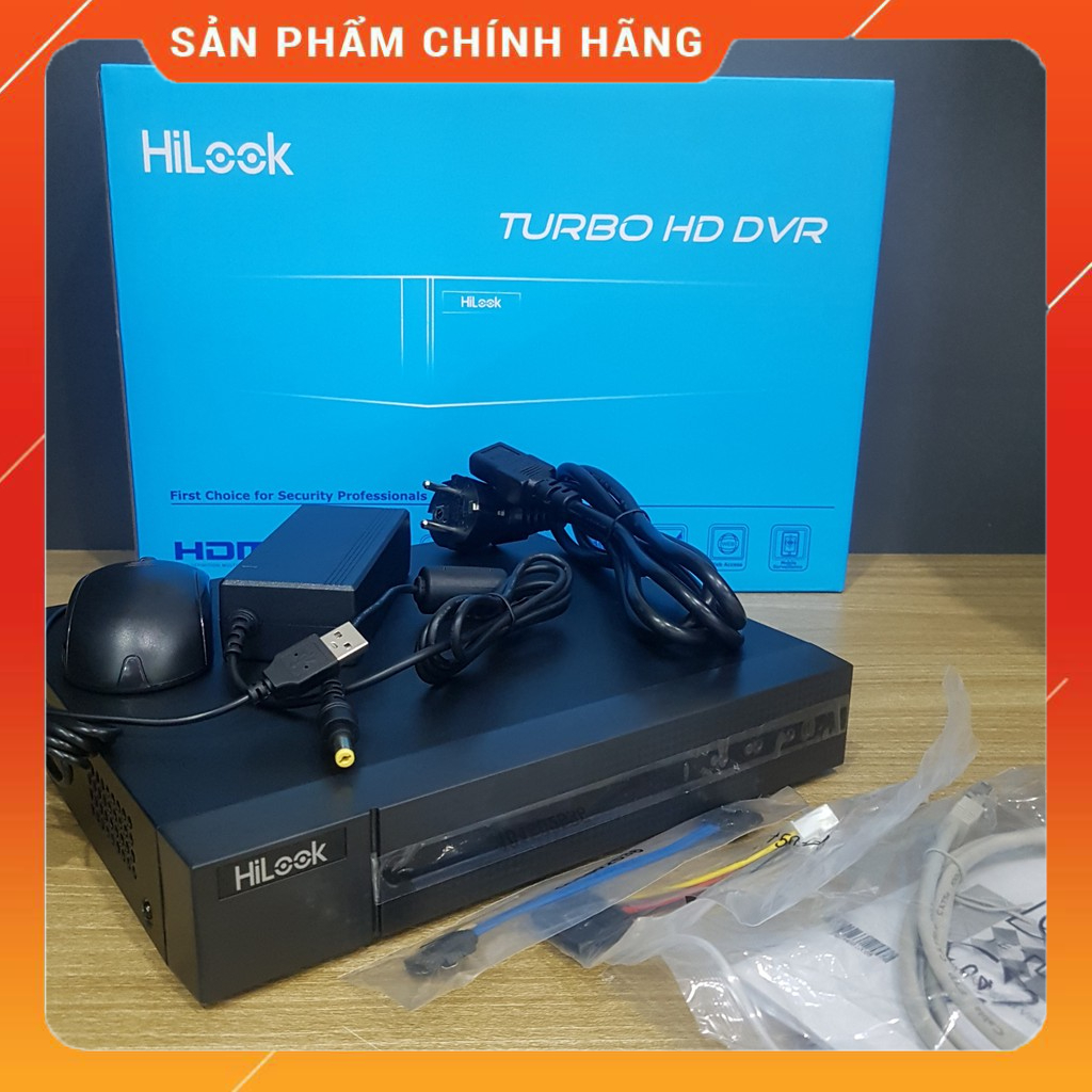 Đầu ghi hình camera IP 4 kênh HILOOK NVR-104MH-D/4P - Gồm sẵn 4 cổng POE - Hàng chính hãng