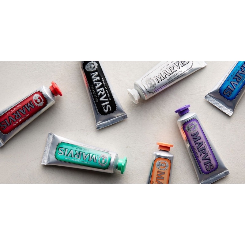 [Chuẩn Italia] Kem Đánh Răng Ý Marvis Toothpaste Giúp Loại Bỏ Mảng Bám, Sạch Răng Thơm Miệng Đủ Mùi Chính Hãng 75ml/85ml