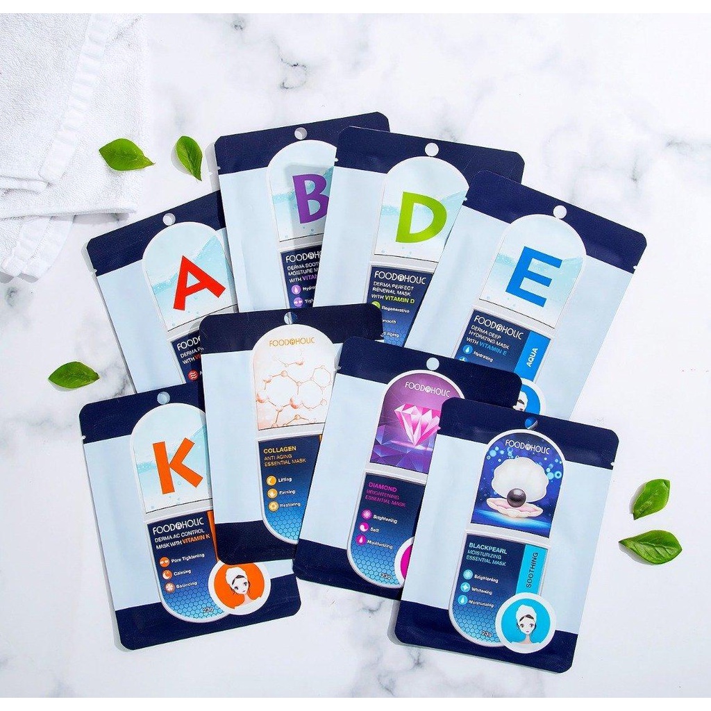 Mặt nạ dưỡng ẩm FoodaHolic Essential Mask
