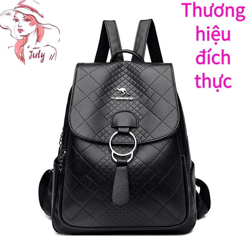 Thương hiệu Balo chính hãng Balo da Balo thời trang dành cho nữ Balo thời trang đa năng mới Balo thông thường Mẫu Kangaroo
