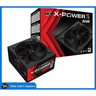 Nguồn máy tính Xigmatek X-POWER II 650-Bảo hành 36TH Hàng Chính Hãng