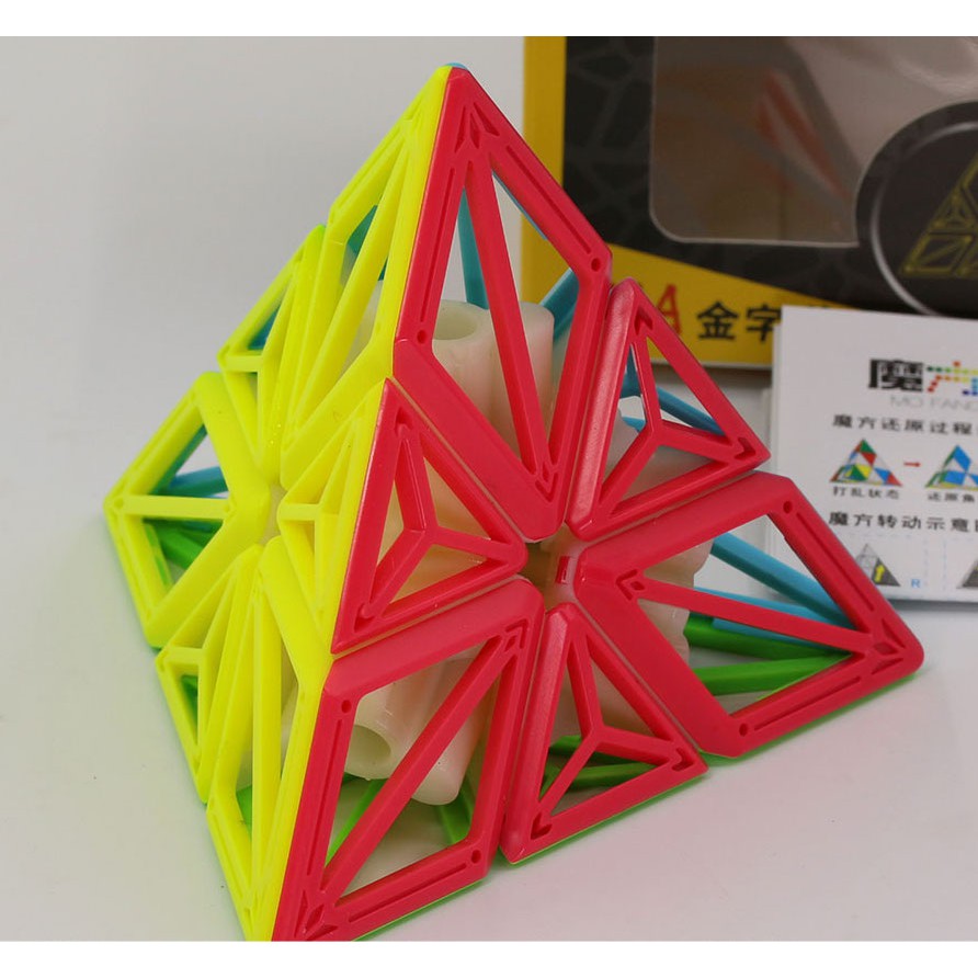 QiYi DNA Pyraminx Rubik Biến Thể 4 Mặt Rubik Tam Giác