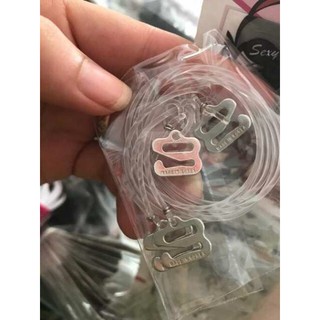 Dây áo ngực trong suốt SỢI BÚN VÀ SỢI DẸT ( bản to )