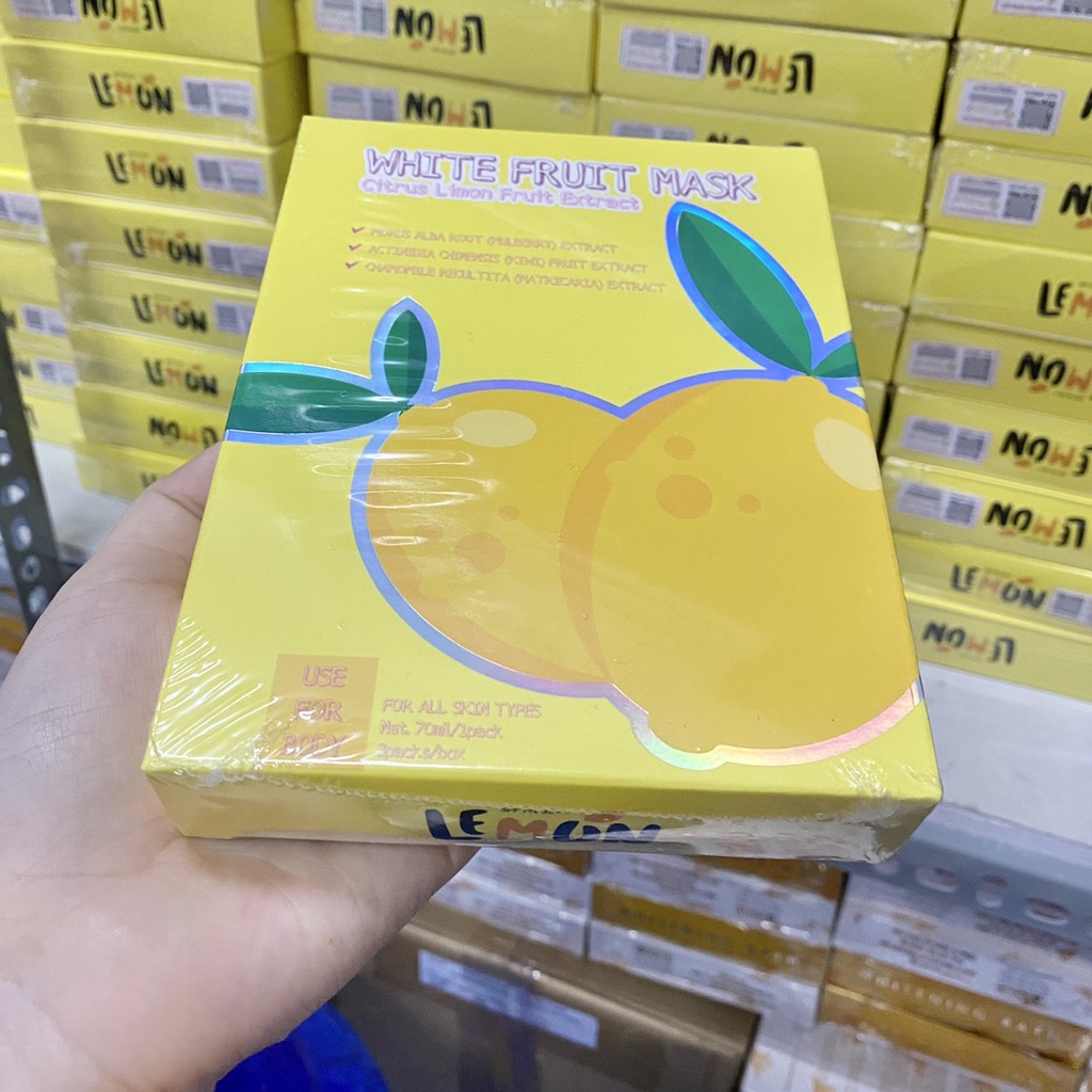 [Chính hãng] Tắm trắng chanh Lemon White Fruit Mask Q-Lady - Ủ trắng chanh Mỹ phẩm TQ-Group | BigBuy360 - bigbuy360.vn