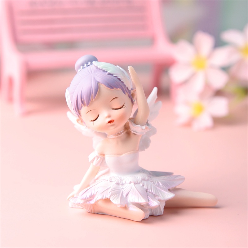 phụ kiện bánh sinh nhật [FREESHIP❤️] tương em bé ngồi thiên thần