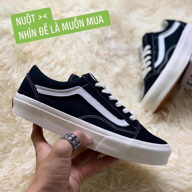 [Full box-chuẩn một một] Vans Vault đen trắng